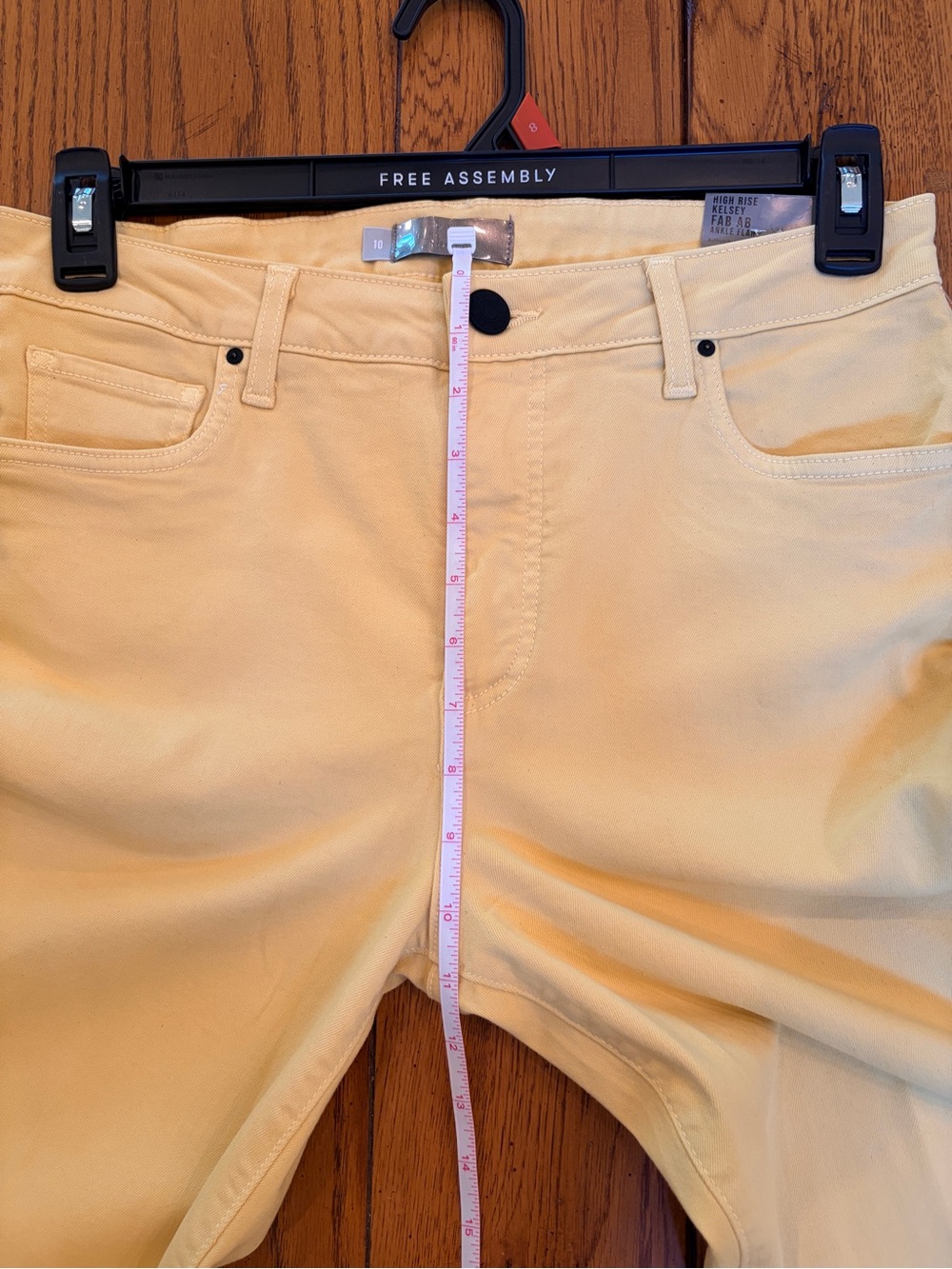 NWT KUT FROM THE CLOTH KELSEY HIGH RISE ANKLE FLARE SIZE 10 - Picture 10 of 10